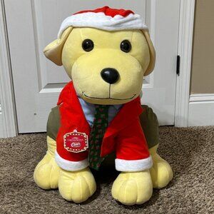 Raising Canes Santa Clark Griswold 28" LARGE Plush Puppy Dog 2021 Oversized NWT